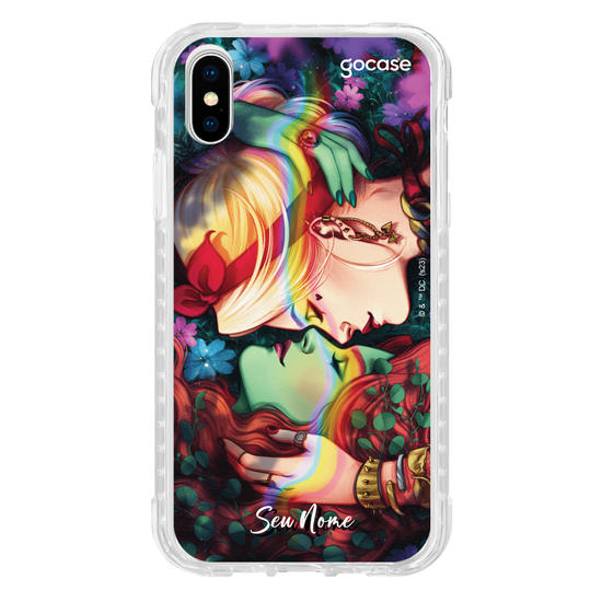 Capinha para celular Liga da Justiça - Amor e Loucura