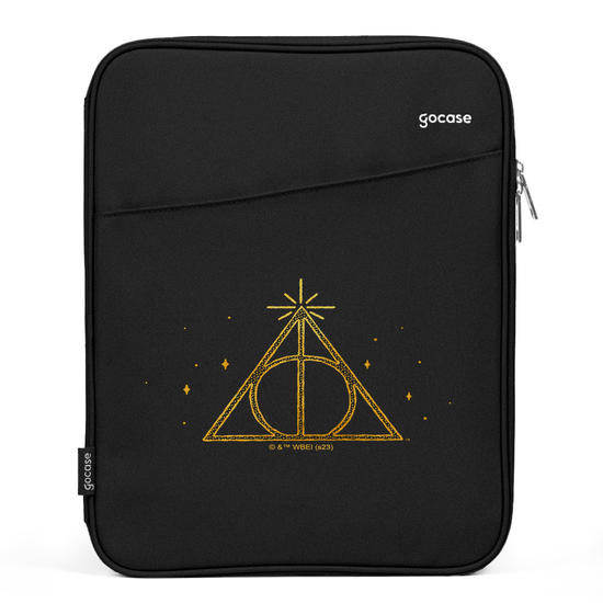 Capa Para Notebook Slim - Harry Potter - Relíquias Gold