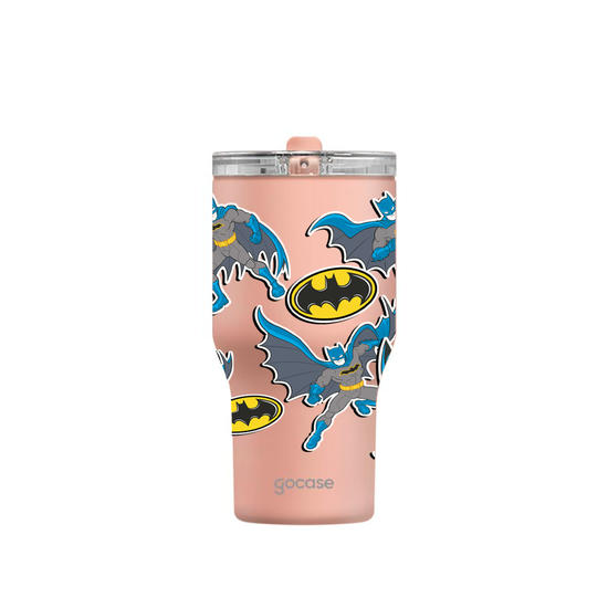 Copo Térmico Daily + Ebook -  Batman Stickers