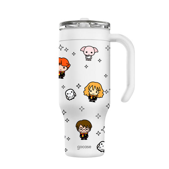Copo Térmico Life + Ebook -  Harry Potter - Cute Group