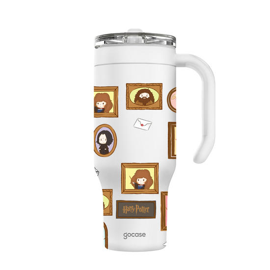 Copo Térmico Life + Ebook -  Harry Potter - Quadros de Personagens