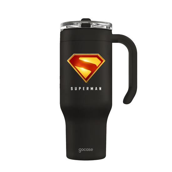 Copo Térmico Life + Ebook -  Superman: Legacy - Symbol of Hope