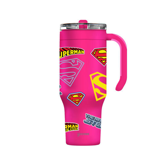 Copo Térmico Life + Ebook -  Superman - Super Logo