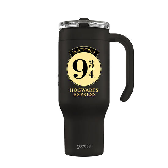 Copo Térmico Life + Ebook -  Harry Potter - Plataforma 9 ¾