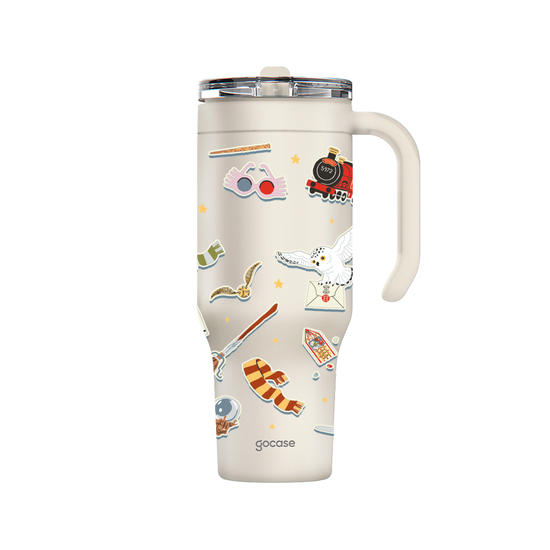 Copo Térmico Life - Harry Potter - Símbolos Mágicos