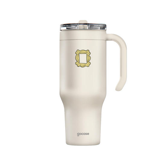 Copo Térmico Life - Friends - Moldura Minimal