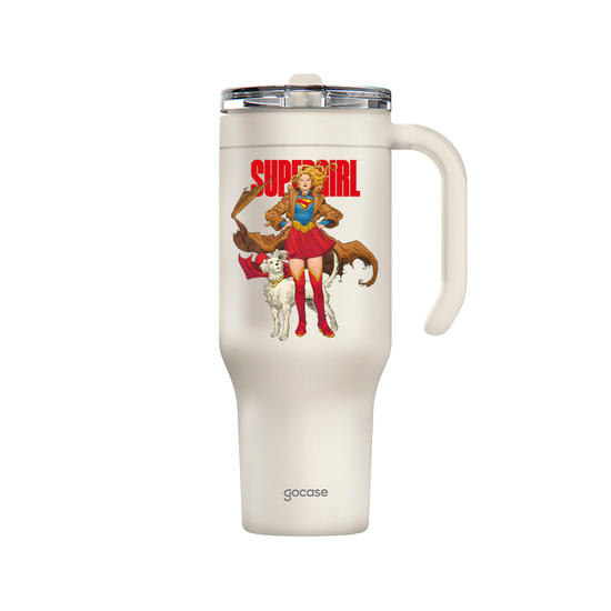 Copo Térmico Life - Super Girl - Space Girl