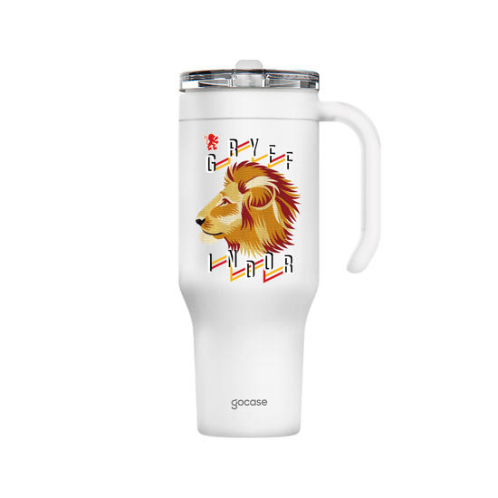 Copo Térmico Life + Ebook - Harry Potter - Gryffindor Legacy