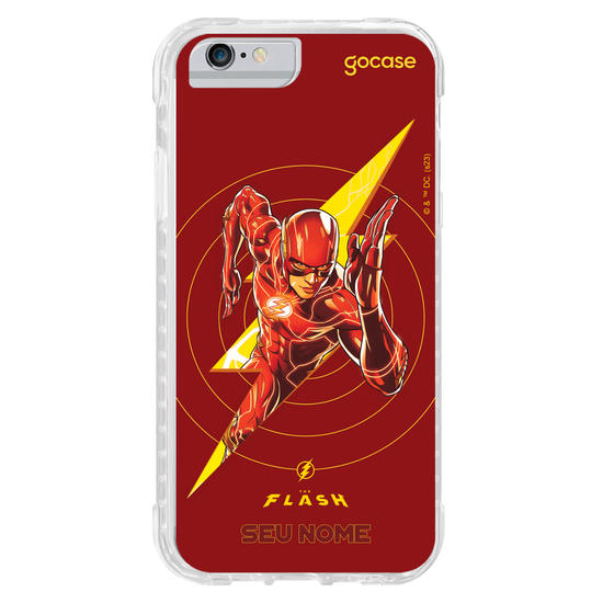 Capinha para celular The Flash -  Aventura Veloz