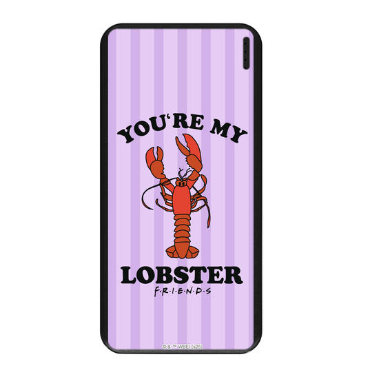 Carregador Portátil Fast Charge -  Friends - You're My Lobster