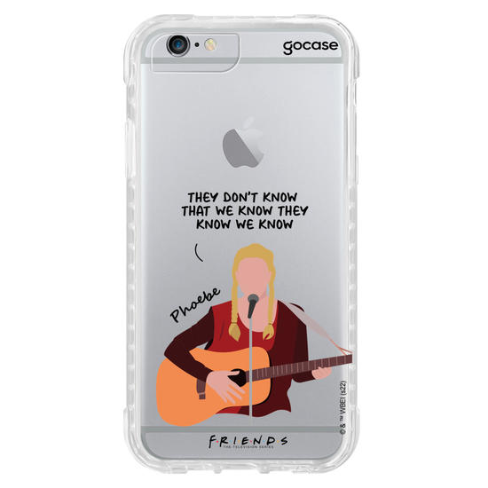 Capinha para celular Friends - Phoebe Jingles