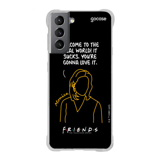 Capinha para celular Friends - Welcome to the real world