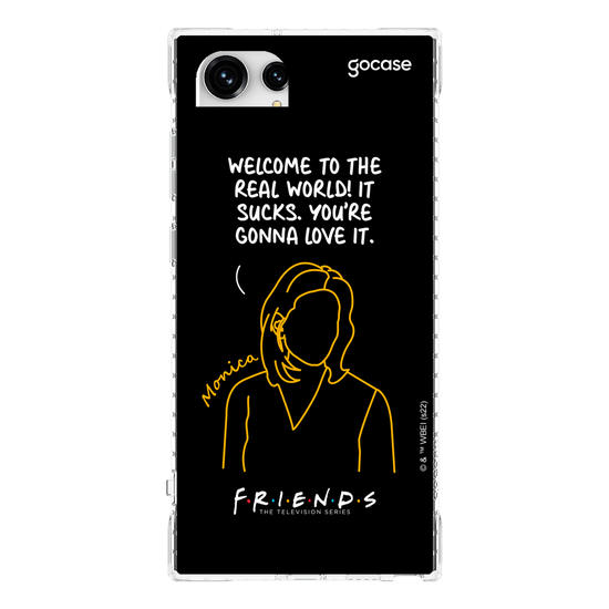Capinha para celular Friends - Welcome to the real world