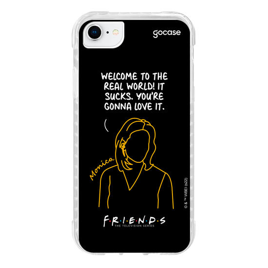Capinha para celular Friends - Welcome to the real world