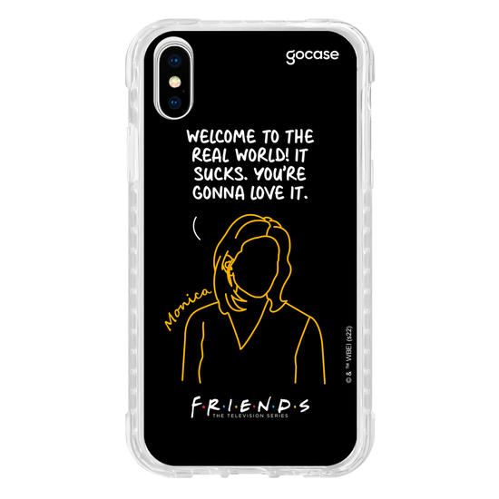 Capinha para celular Friends - Welcome to the real world