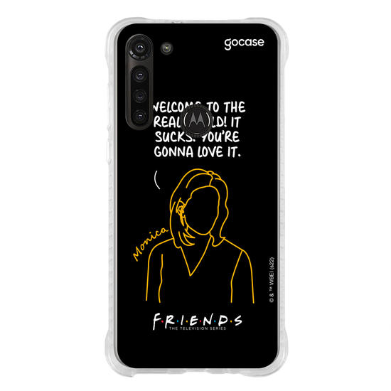 Capinha para celular Friends - Welcome to the real world
