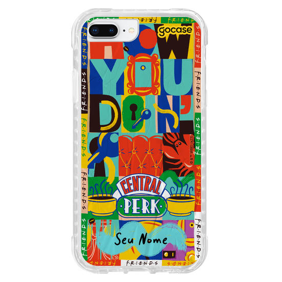 Capinha para celular Friends - Lambe-lambe