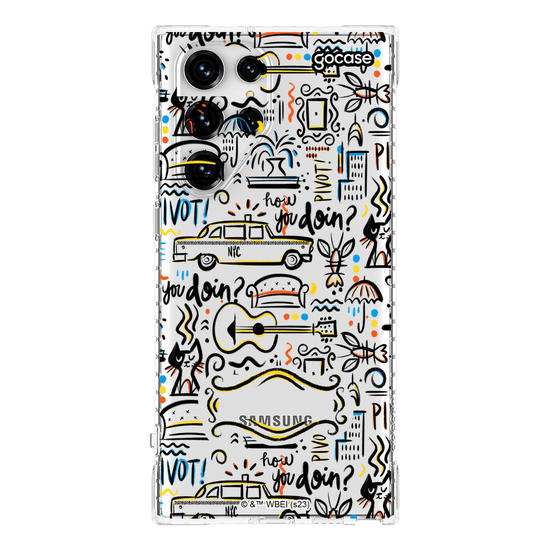 Capinha para celular Friends - Rabiscos