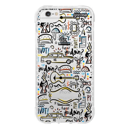 Capinha para celular Friends - Rabiscos