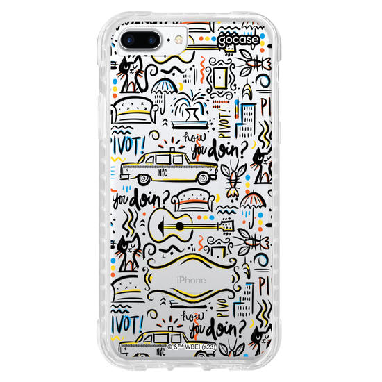 Capinha para celular Friends - Rabiscos
