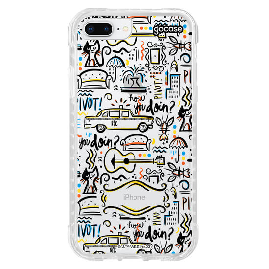 Capinha para celular Friends - Rabiscos