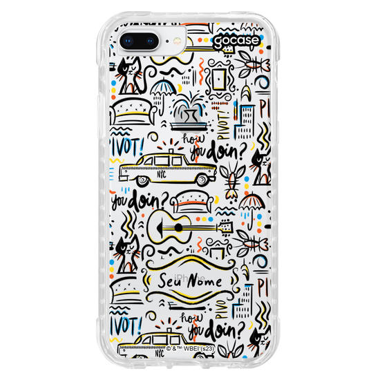 Capinha para celular Friends - Rabiscos