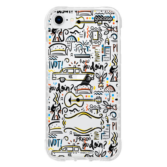 Capinha para celular Friends - Rabiscos