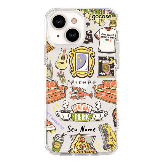 Capinha para celular Friends - Pattern Old School
