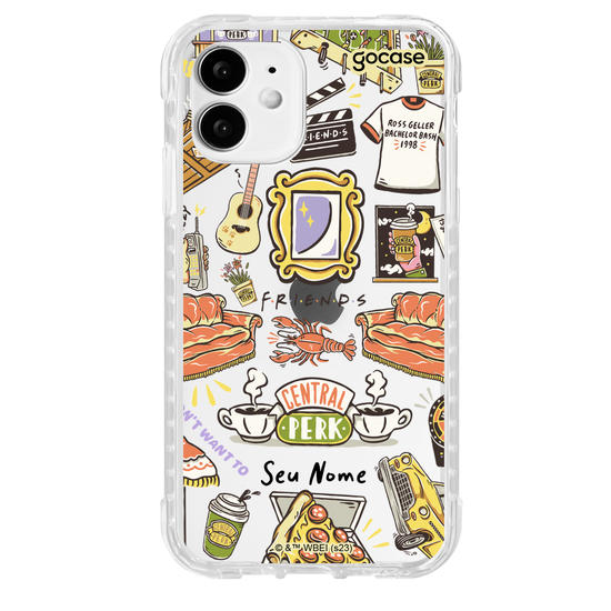Capinha para celular Friends - Pattern Old School