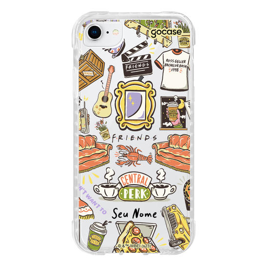 Capinha para celular Friends - Pattern Old School