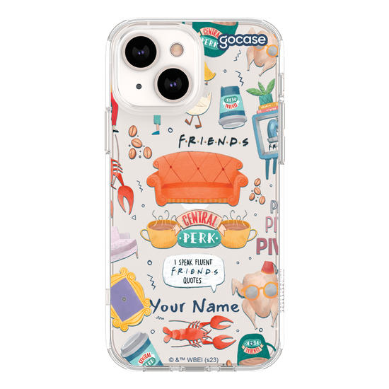 Friends - Pattern Central Perk Phone Case
