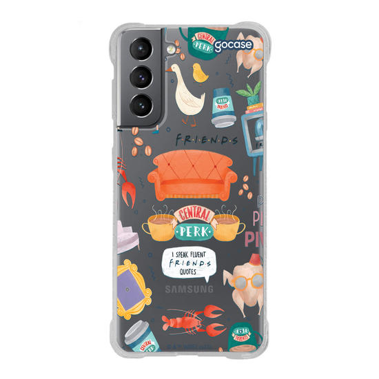 Capinha para celular Friends - Pattern Central Perk