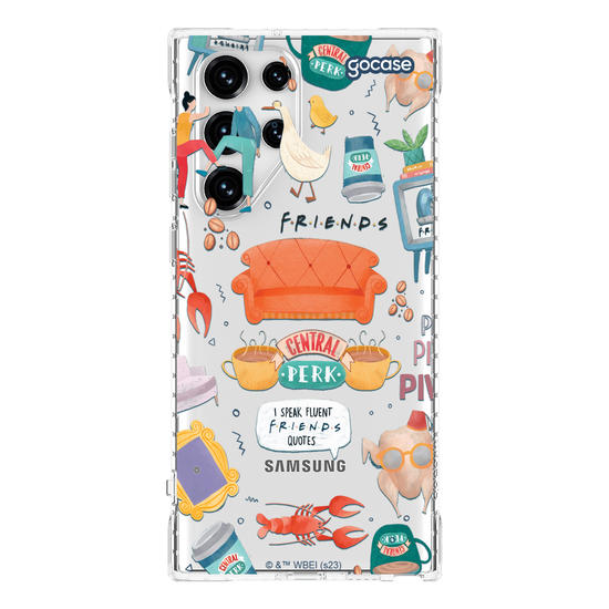 Capinha para celular Friends - Pattern Central Perk