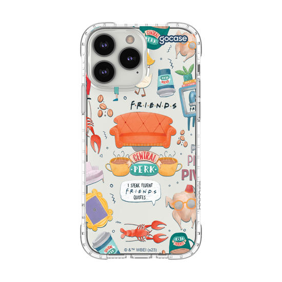 Capinha para celular Friends - Pattern Central Perk