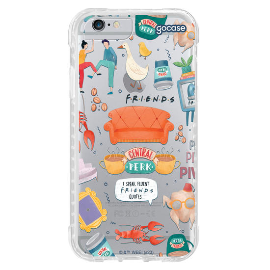 Capinha para celular Friends - Pattern Central Perk
