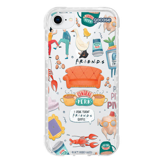 Capinha para celular Friends - Pattern Central Perk