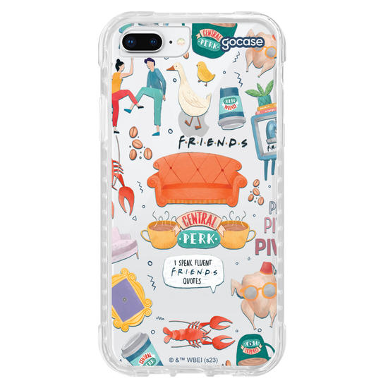 Capinha para celular Friends - Pattern Central Perk
