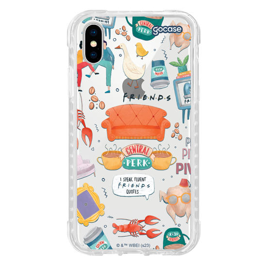Capinha para celular Friends - Pattern Central Perk