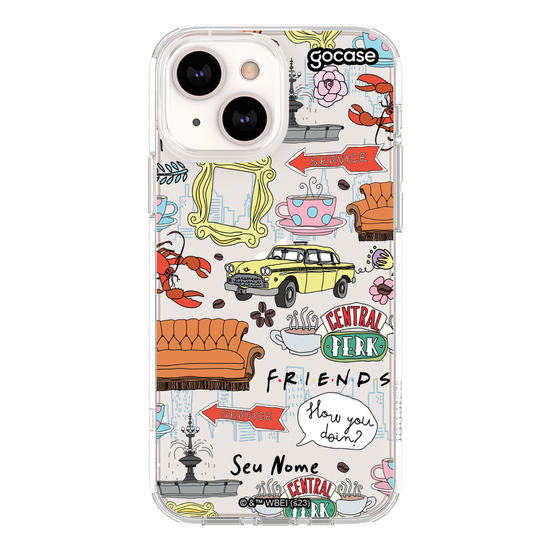 Capinha para celular Friends - Elementos Clássicos