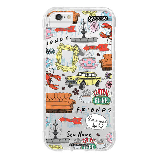 Capinha para celular Friends - Elementos Clássicos