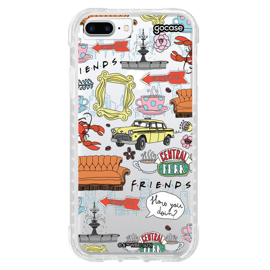 Capinha para celular Friends - Elementos Clássicos