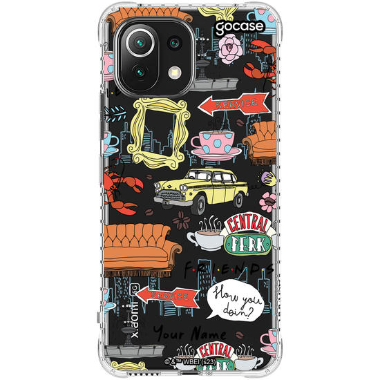 Case Funda Space Collection Xiaomi Mi 11 Lite 4g - Transparente GENERICO