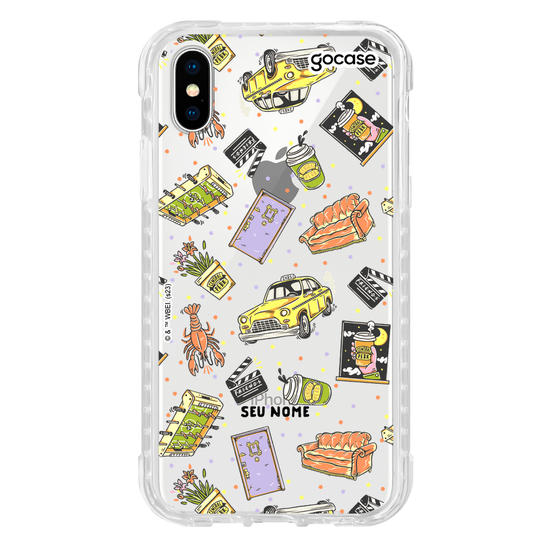 Capinha para celular Friends - Ícones Retrô