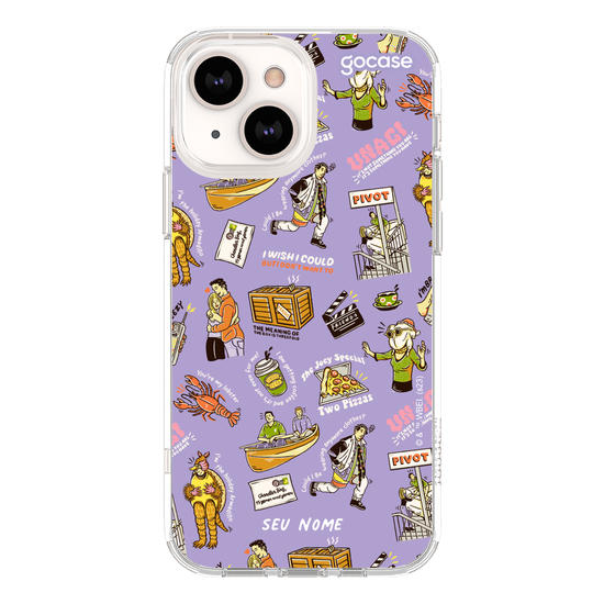 Capinha para celular Friends - Figurinhas