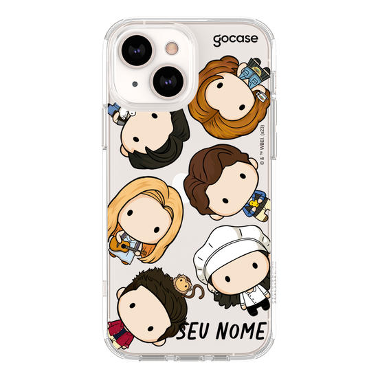 Capinha para celular Friends - Stickers Cartoon