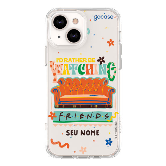 Capinha para celular Friends - I'd Rather Be Watching