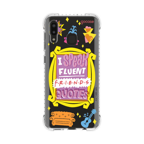 Capinha para celular Friends - Fluent Friends Quotes