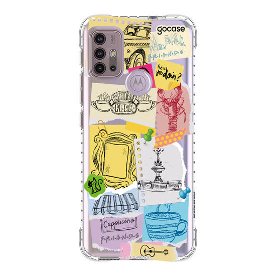 Friends - Paper Collage  Friends - Paper Collage