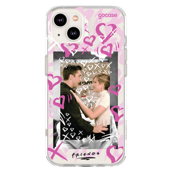 Capinha para celular  Friends - Ross & Rachel - Paper Love