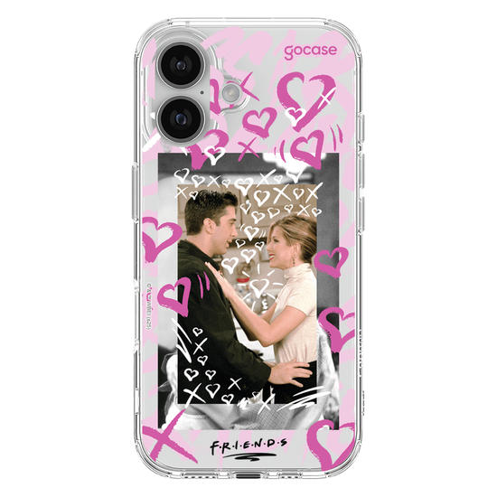 Capinha para celular  Friends - Ross & Rachel - Paper Love
